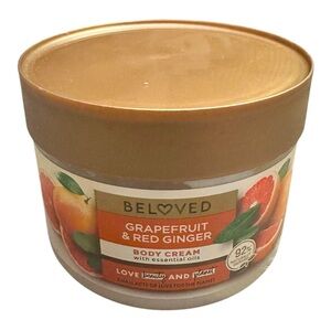Beloved Grapefruit & Red Ginger Body Cream | 10 oz | Vegan & Paraben-Free